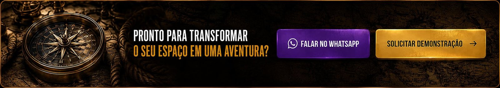 Pronto para transformar o seu espaço em uma aventura?